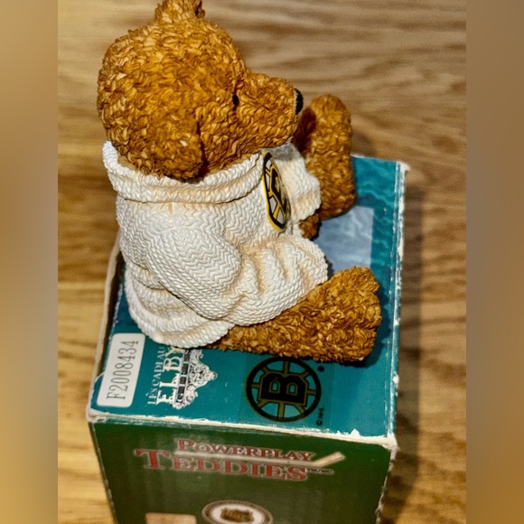 NHL Ceramic Powerplay Teddie Boston Burins​ - Picture 2 of 4